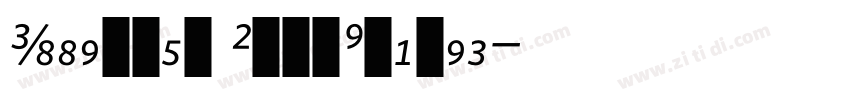 Whitney BookItalic字体转换